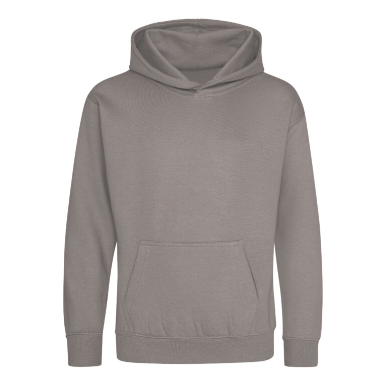 Bluza Dziecięca Klasyczna Czesana z Kapturem JH001K - Platinum Grey