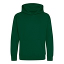 Bluza Dziecięca Klasyczna Czesana z Kapturem JH001K - Rainforest Green
