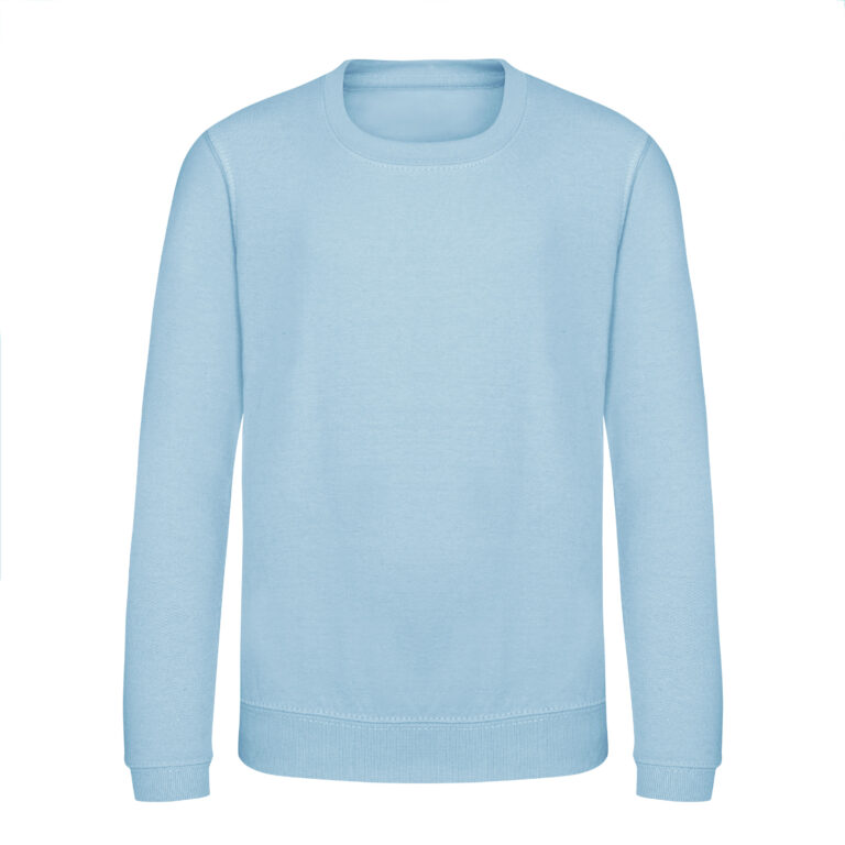 Bluza Dziecięca Bawełniana Czesana JH030K - Ice Blue