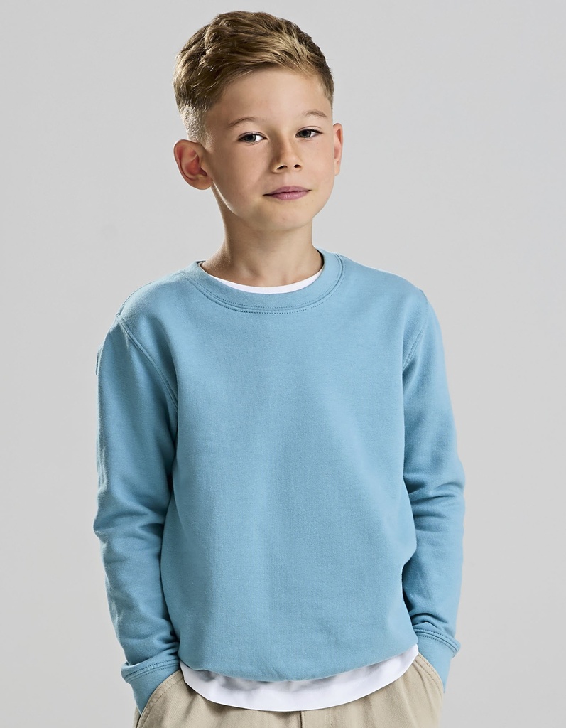 Bluza Dziecięca Bawełniana Czesana JH030K - Seafoam