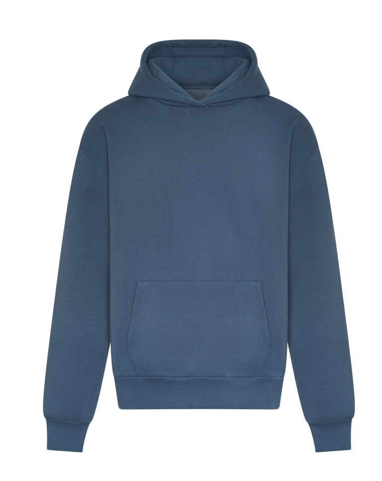 Bluza Oversize Bawełna Poliester z Recyklingu JH120 - Airforce Blue