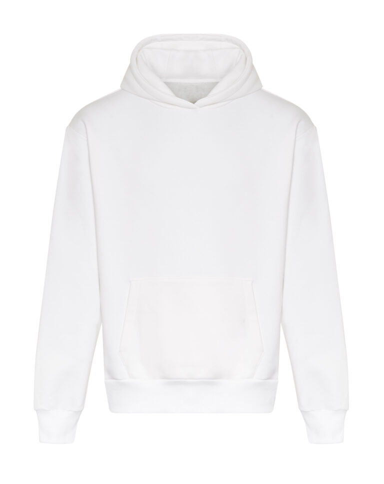 Bluza Oversize Bawełna Poliester z Recyklingu JH120 - Arctic White