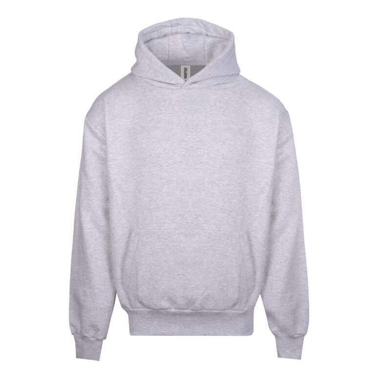 Bluza Oversize Bawełna Poliester z Recyklingu JH120 - Ash (Heather)