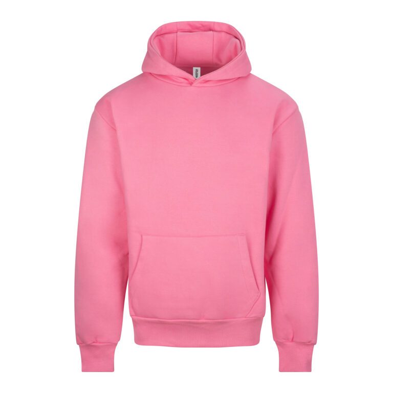 Bluza Oversize Bawełna Poliester z Recyklingu JH120 - Bubblegum Pink