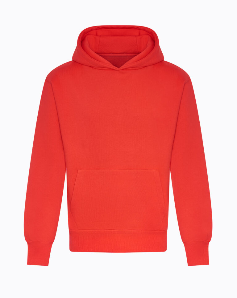 Bluza Oversize Bawełna Poliester z Recyklingu JH120 - Soft Red