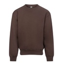 Bluza Oversize Gruba Bawełniana JH123 - Espresso