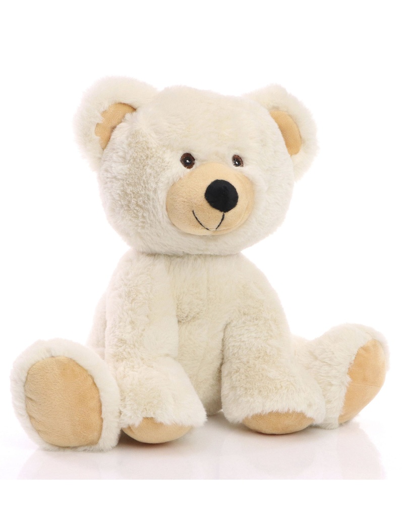 Miś Pluszowy Siedzący Recyklingowy Poliester MBW160950 - Brown