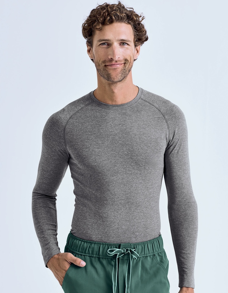 Koszulka Slim Bezszwowa Termoaktywna NN270 - Grey Heather