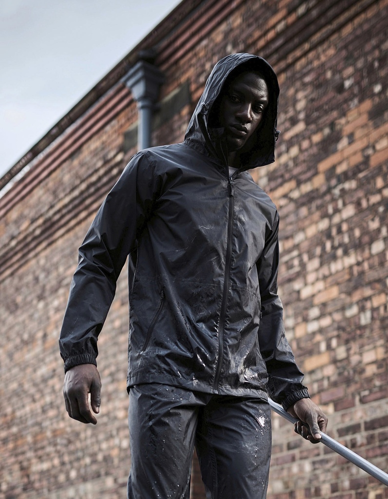 Kurtka Lekka Z Kapturem Wodoodporna Poliamidowa RG2480 - Laurel