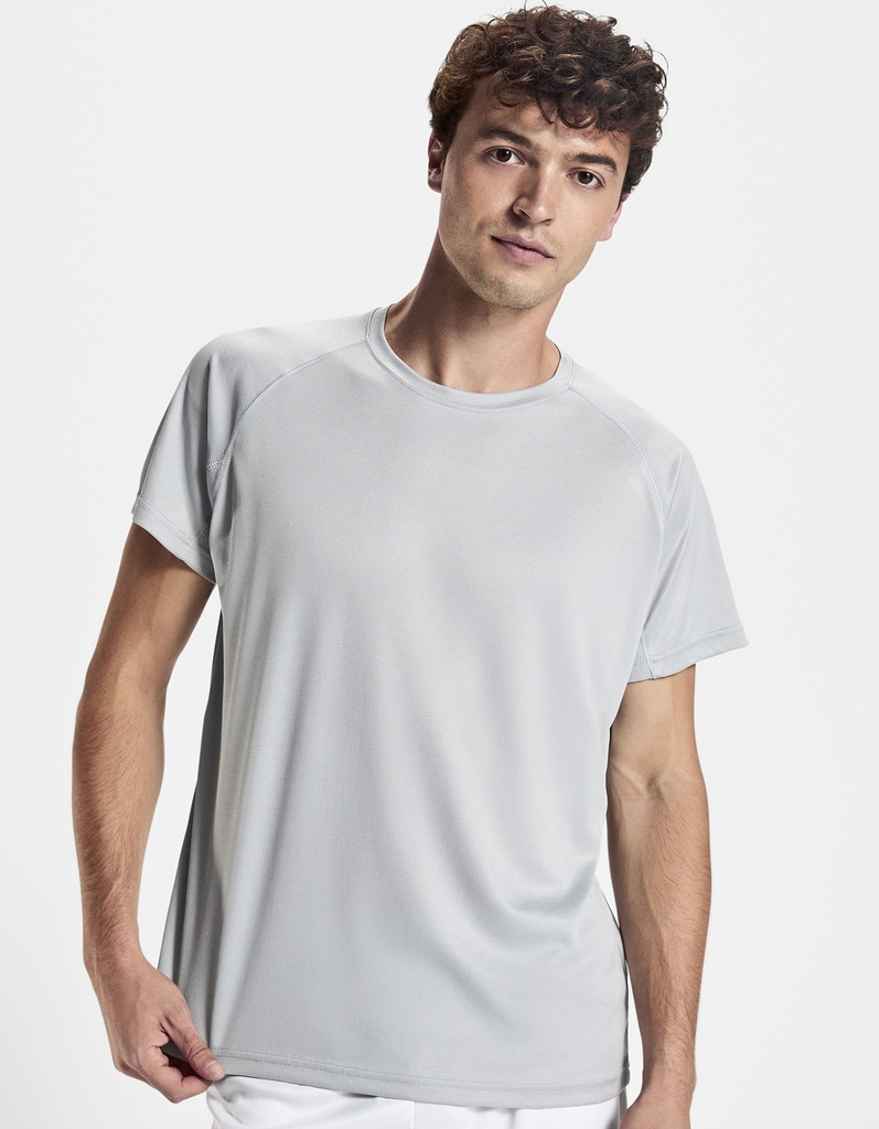 T-shirt Meski Raglanowy Funkcyjny RY0407 - Grey 47