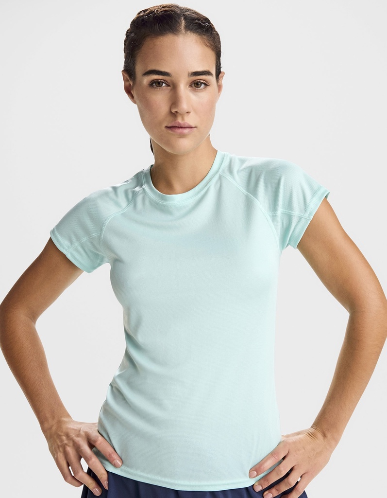 T-shirt Damski Funkcjonalny Odprowadzający Wilgoć RY0408 - Grey 47