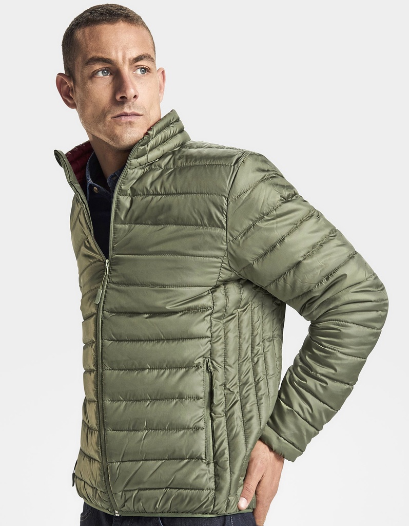 Kurtka Męska Pikowana Wiatroodporna Wodoodporna RY5094 - Storm Blue 170