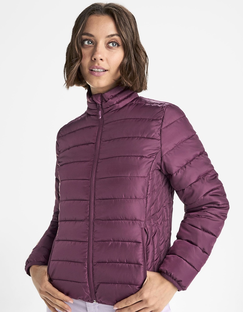 Kurtka Damska Slim Pikowana RY5095 - Plum Red 643