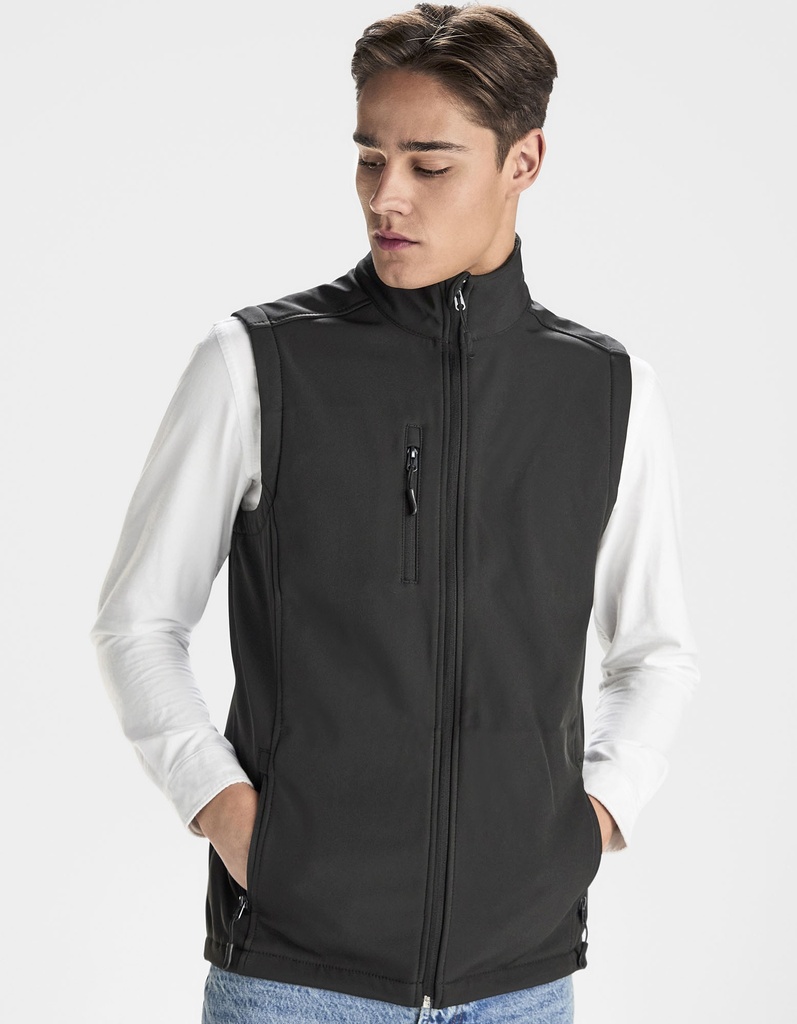 Kamizelka Softshell Wiatroszczelna Wodoodporna RY6438 - Dark Lead 46