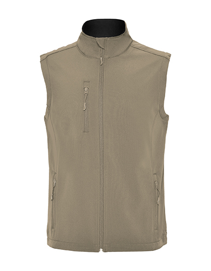 Kamizelka Softshell Wiatroszczelna Wodoodporna RY6438 - Dark Sand 219