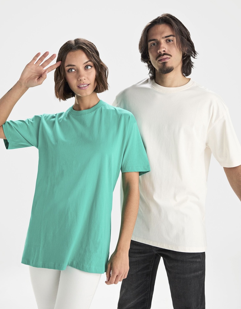 T-shirt Unisex Oversize Bawelniany RY6560 - Coral 120