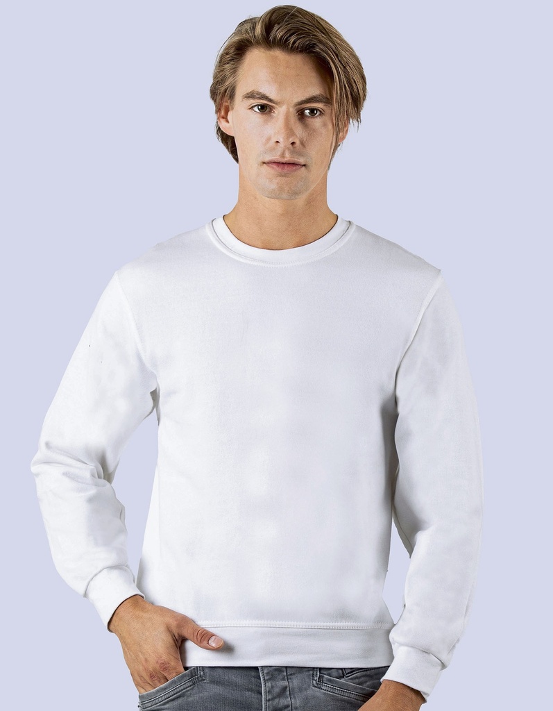 Bluza Klasyczna Czesana Bawelna Niekurczliwa SW298 - Deep Black