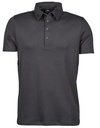 Koszulka Polo Męska Slim Fit Bawełniana Interlock TJ1440 - Cement