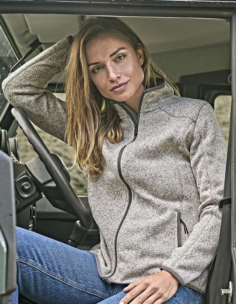 Bluza Dopasowana Polar z Recyklingu TJ9616 - Navy Melange