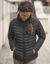Kurtka Damska Slim Poliester Recykling Wodoodporna TJ9631 - Shadow