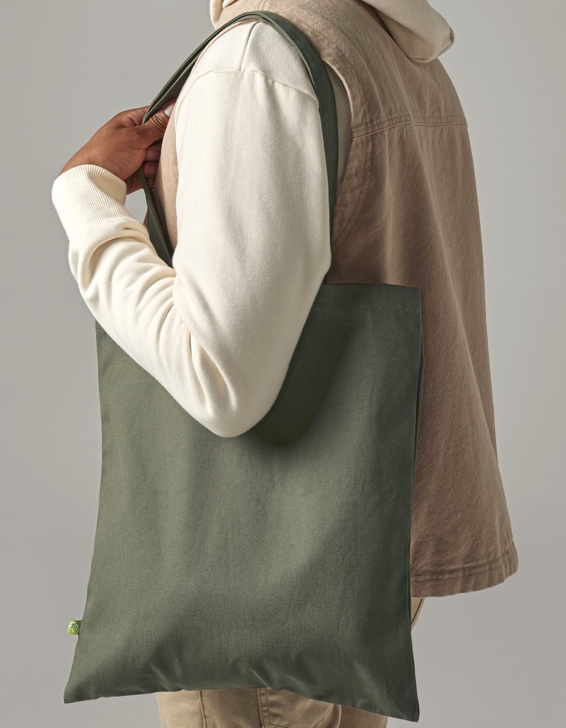 Torba Klasyczna Bawelniana Organiczna WM801 - Bright Olive