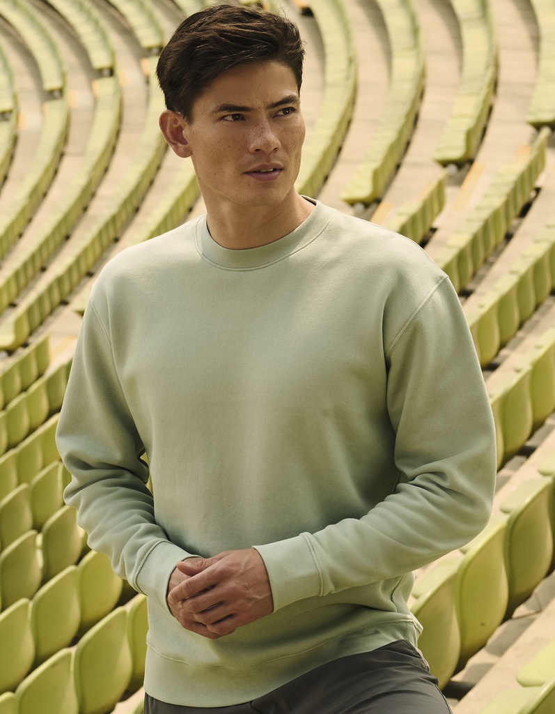 Bluza Slim Bawełniana Czesana Z262N - Eucalyptus Green