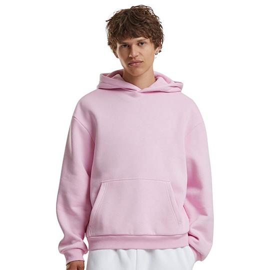 Bluza Oversize Bawełniana Poliestrowa BY284 - Soft Pink