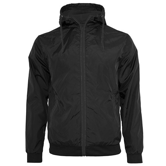 Kurtka Klasyczna Wodoodporna BY016 - Black & Black