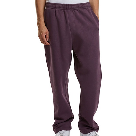 Spodnie Dresowe Luzny Kroj Bawelniane Poliestrowe BY288 - Plum Purple