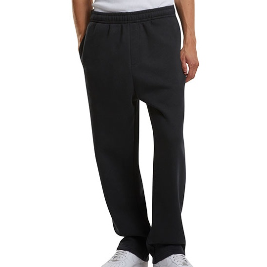 Dresowe spodnie z elastycznym pasem BY288 - Black