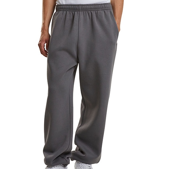 Spodnie Dresowe Luźne Bawełniano Poliestrowe BY286 - Magnet