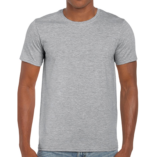 T-shirt Klasyczny Bawelniany z Poliestrem G64000 - Sport Grey (Heather)