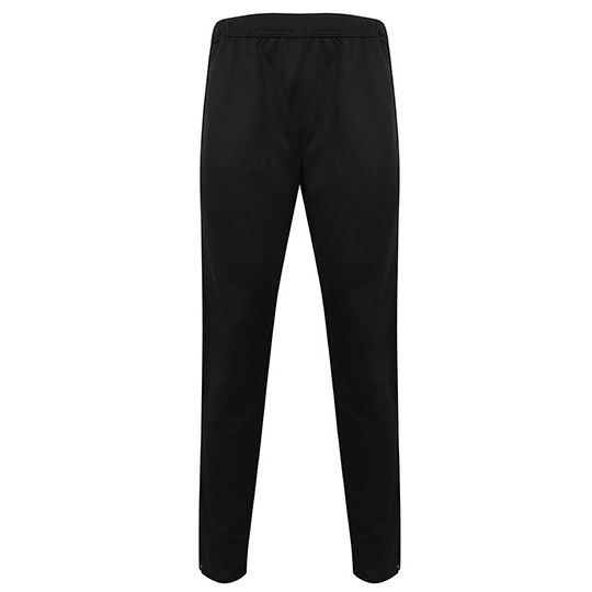 Spodnie Meskie Slim Dziane Poliester FH881 - Black