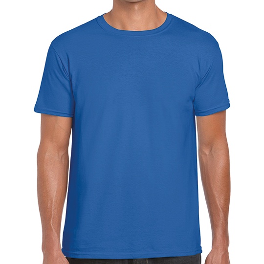 T-shirt Klasyczny Bawelniany z Poliestrem G64000 - Royal