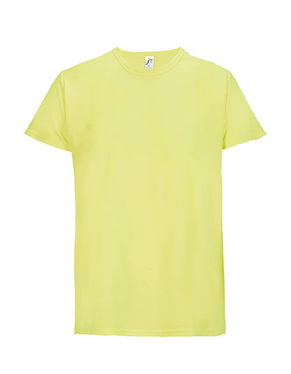 Koszulka Unisex Poliester Pique L02995 - Neon Yellow