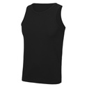 Bezrękawnik Męski Slim Szybkoschnący JC007 - Jet Black