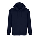 Bluza Rozpinana Unisex Bawelniana z Recyklingowanym Poliestrem L03812 - French Navy