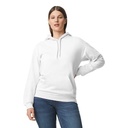 Bluza Klasyczna Bawełniana Szczotkowana Unisex GSF500 - White