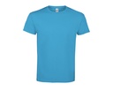 T-shirt Klasyczny Bawelniany L190 - Aqua
