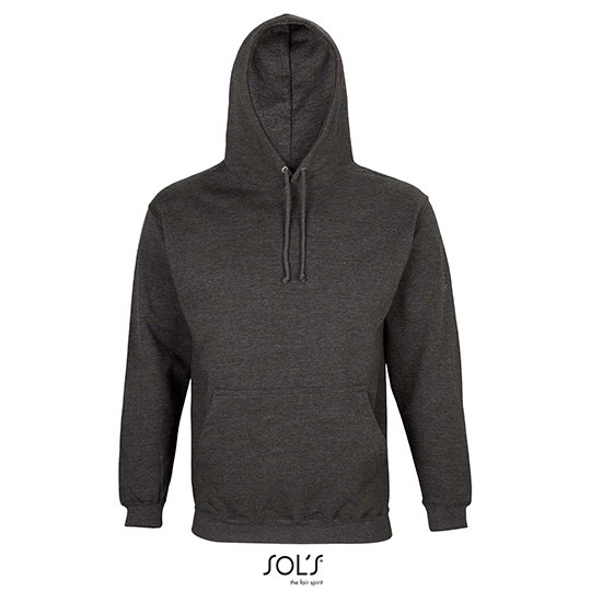 Bluza Unisex Z Kapturem Organiczna Bawełna Recykling L03815 - Charcoal Melange