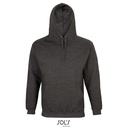 Bluza Unisex Z Kapturem Organiczna Bawelna Recykling L03815 - Charcoal Melange