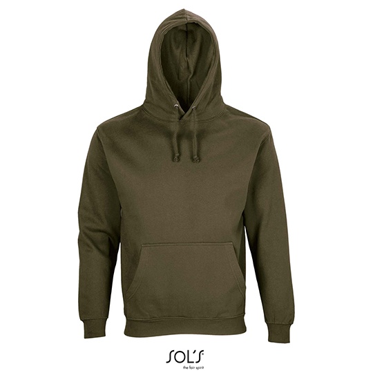 Bluza Unisex Z Kapturem Organiczna Bawelna Recykling L03815 - Army