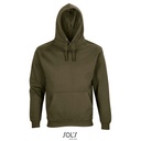 Bluza Unisex Z Kapturem Organiczna Bawelna Recykling L03815 - Army