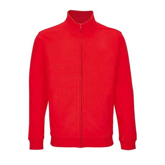 Kurtka Rozpinana Bawełniana z Poliestrem Recyklingowym L04240 - Bright Red