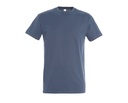 T-shirt Klasyczny Bawelniany L190 - Denim