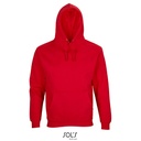 Bluza Unisex Z Kapturem Organiczna Bawelna Recykling L03815 - Bright Red