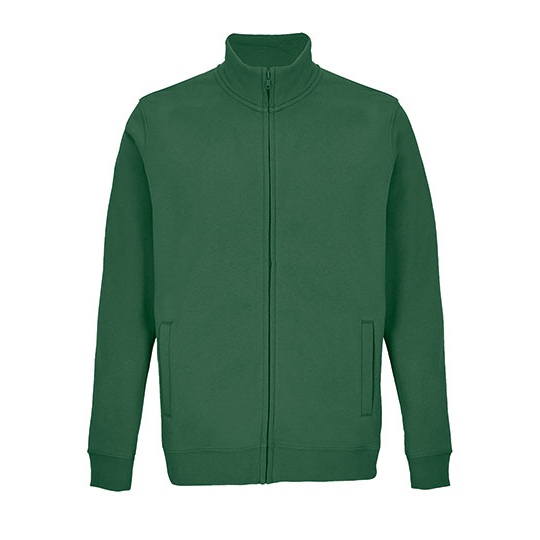 Kurtka Rozpinana Bawelniana z Poliestrem Recyklingowym L04240 - Bottle Green