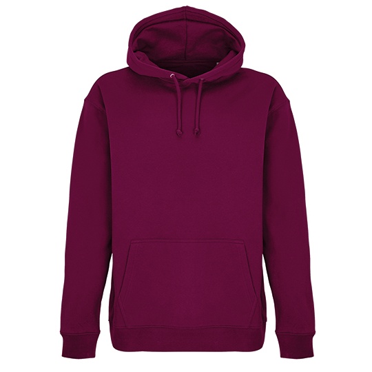 Bluza Unisex Z Kapturem Organiczna Bawelna Recykling L03815 - Astral Purple