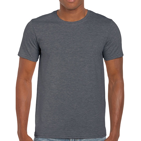 T-shirt Klasyczny Bawelniany z Poliestrem G64000 - Dark Heather