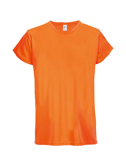Koszulka Unisex Poliester Pique L02995 - Neon Orange